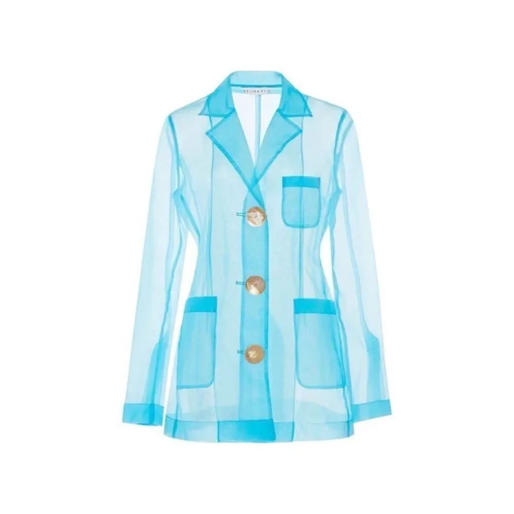 Rejina Pyo Sophie Organza Sheer Jacket size UK8